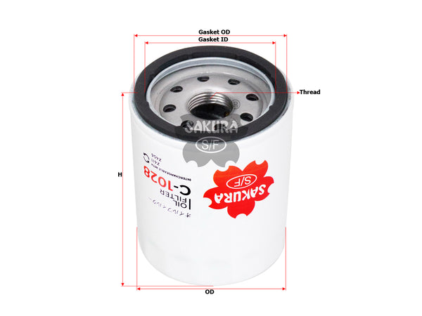 C-1028 Oil Filter Product Image