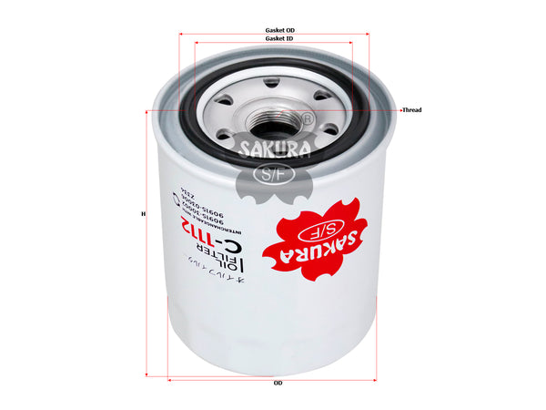 C-1112 Oil Filter Product Image