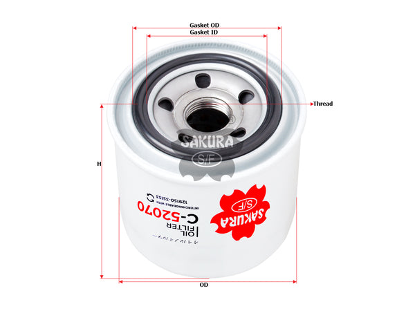 C-52070 Oil Filter Product Image