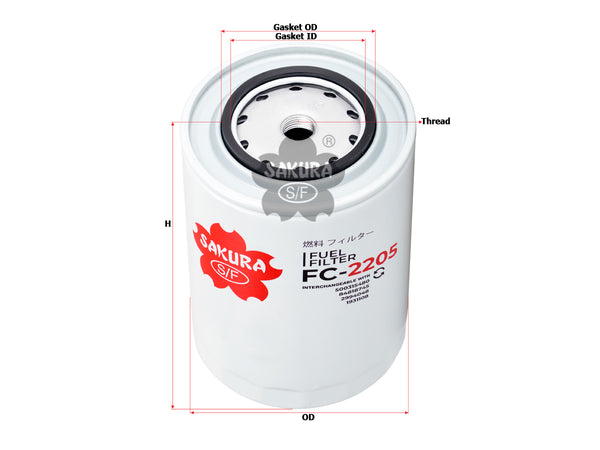 FC-2205 Fuel Filter Product Image