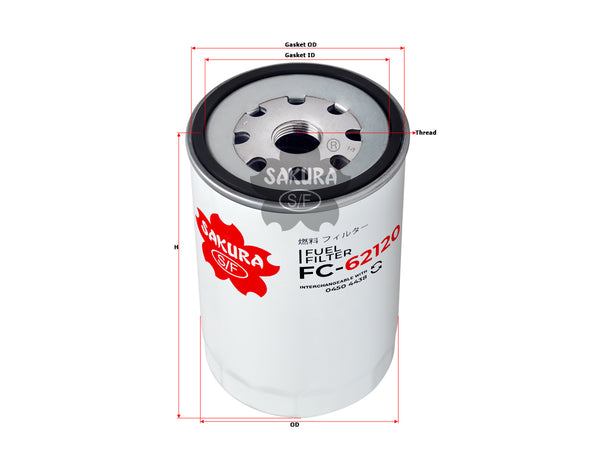 FC-62120 Fuel Filter Product Image
