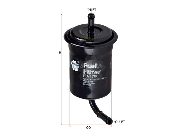FS-1706 Fuel Filter Product Image
