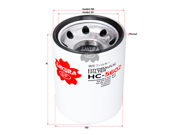 HC-5602 Hydraulic Filter Product Image