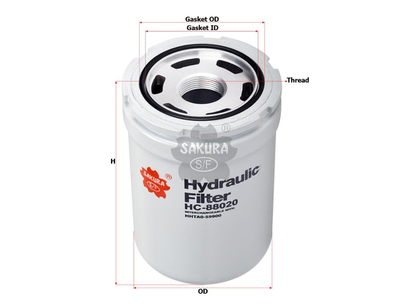 HC-88020 Hydraulic Filter Product Image