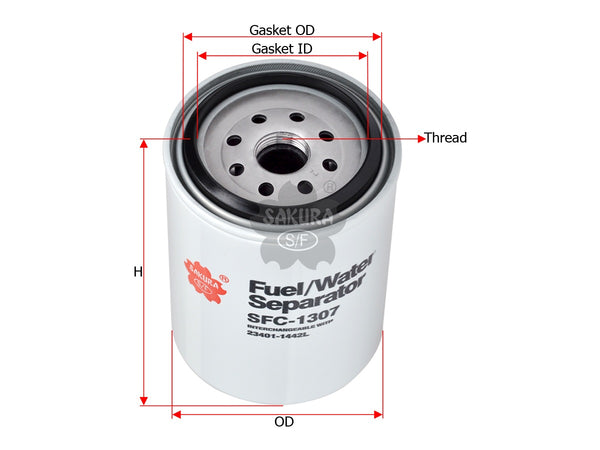 SFC-1307 Fuel / Water Separator Product Image