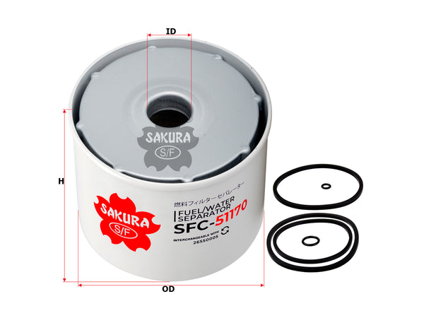 SFC-51170 Fuel / Water Separator Product Image