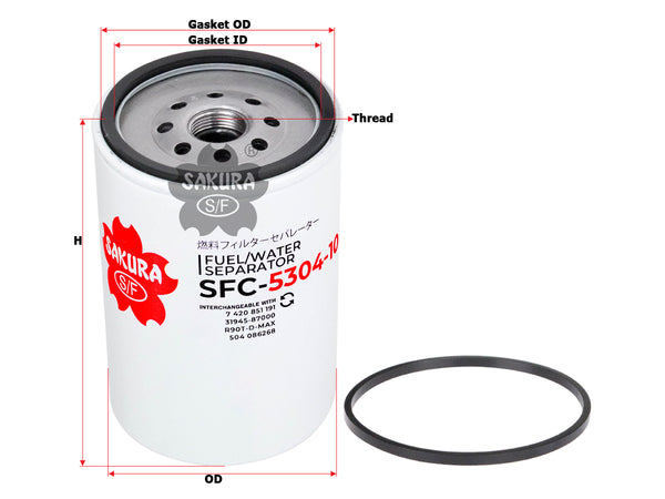 SFC-5304-10 Fuel / Water Separator Product Image