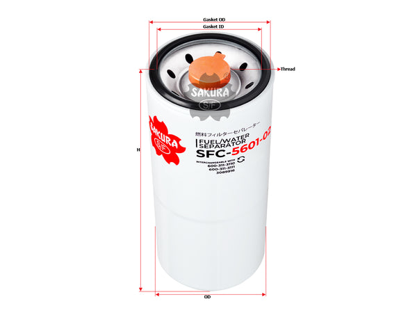 SFC-5601-02 Fuel / Water Separator Product Image