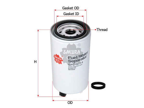 SFC-5711 Fuel / Water Separator Product Image