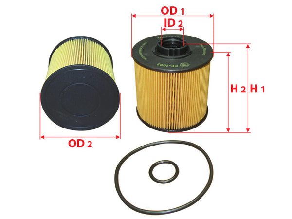 EF-1003 Fuel Filter Product Image