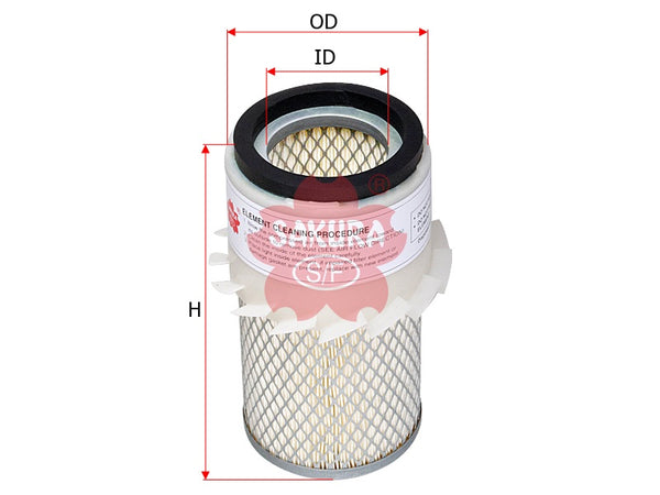 FAS-1824 Air Filter Product Image