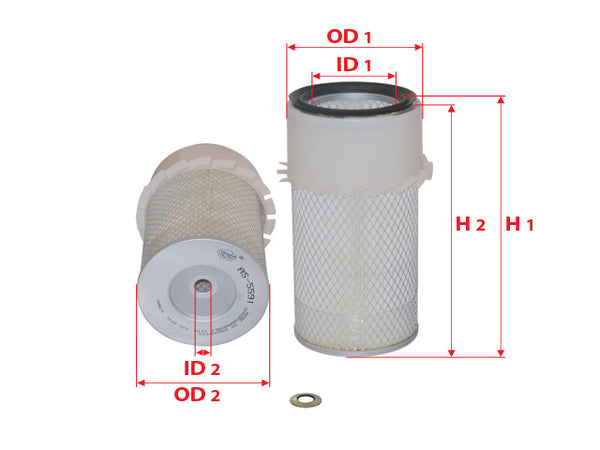 FAS-5591 Air Filter Product Image