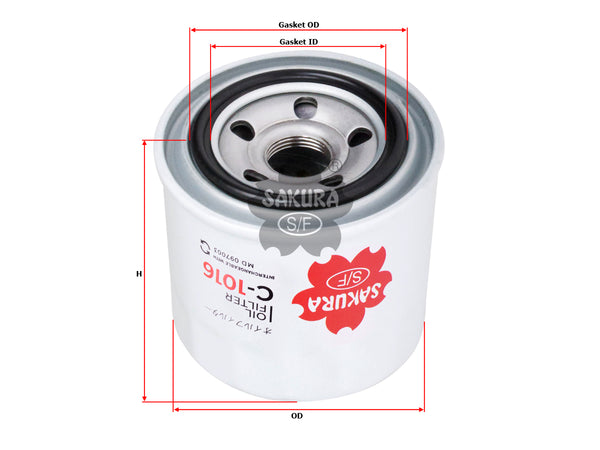 C-1016 Oil Filter Product Image