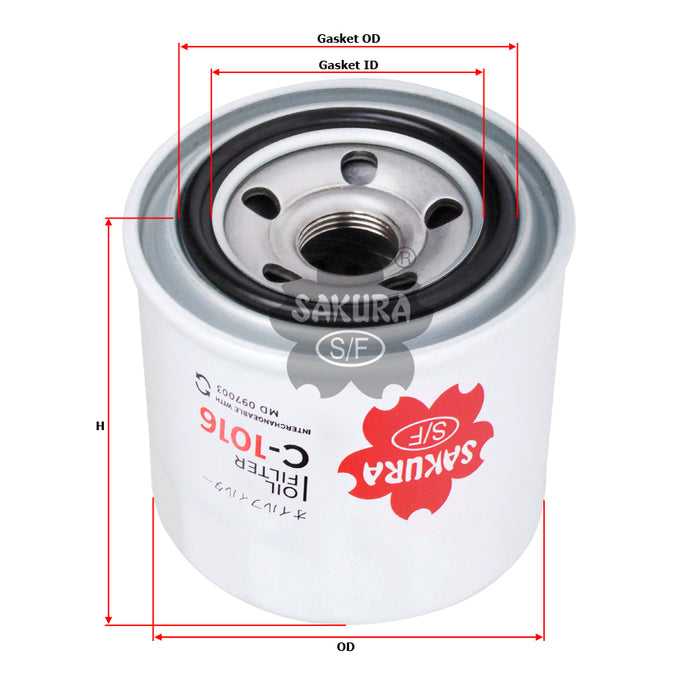 C-1016 Oil Filter Product Image