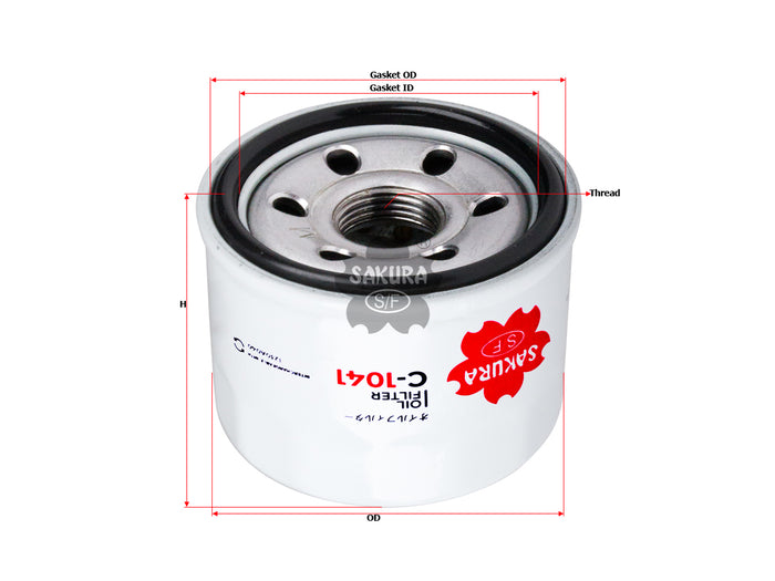 C-1041 Oil Filter Product Image