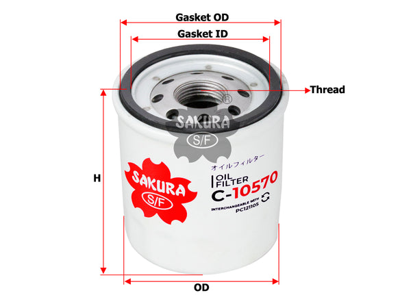 C-10570 Oil Filter Product Image