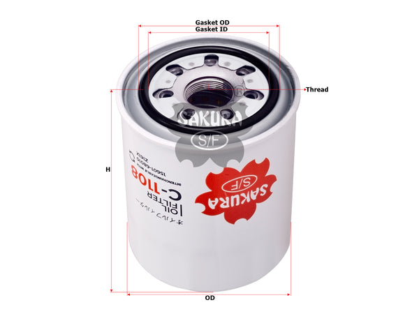 C-1108 Oil Filter Product Image