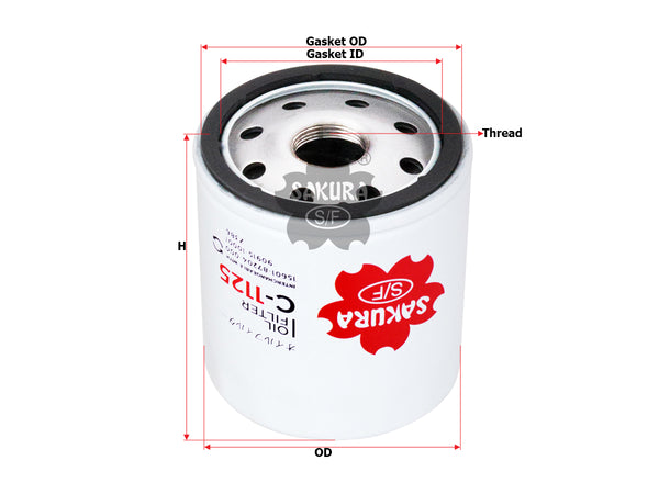C-1125 Oil Filter Product Image
