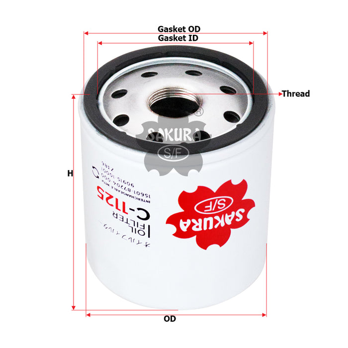 C-1125 Oil Filter Product Image