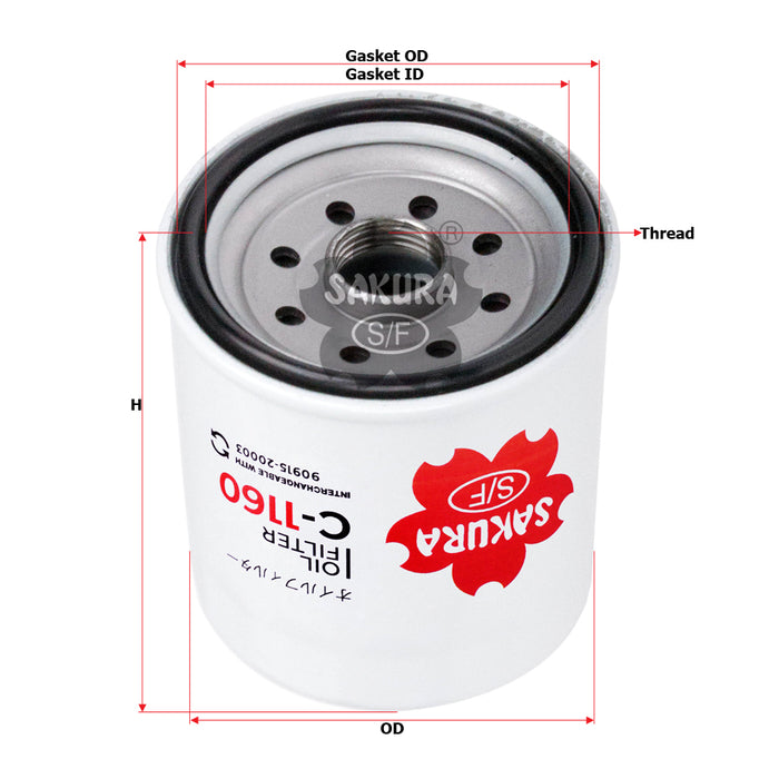 C-1160 Oil Filter Product Image