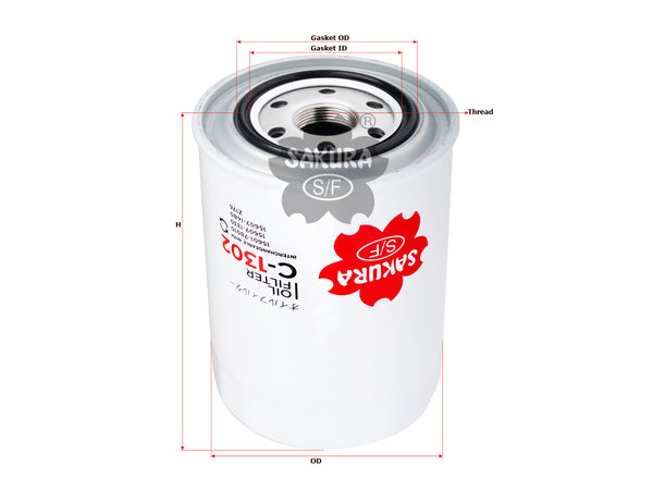 C-1302 Oil Filter Product Image