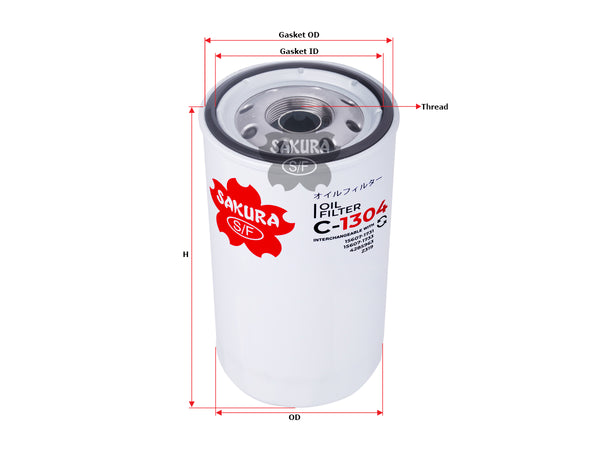 C-1304 Oil Filter Product Image