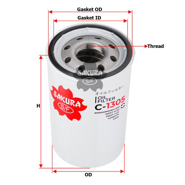 C-1305 Oil Filter Product Image