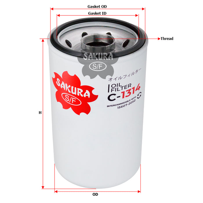 C-1314 Oil Filter Product Image