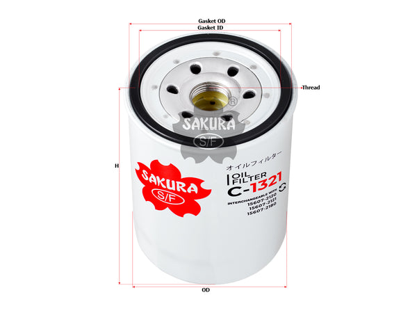 C-1321 Oil Filter Product Image