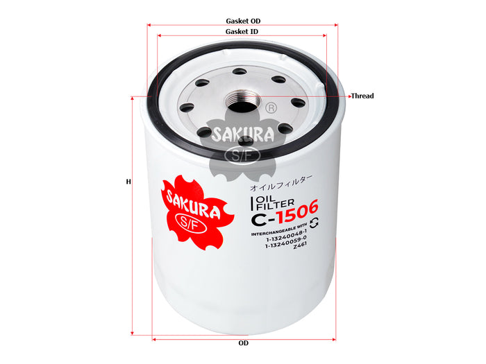 C-1506 Oil Filter Product Image