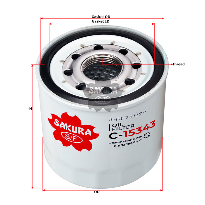 C-15343 Oil Filter Product Image