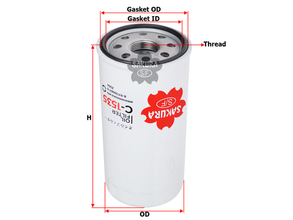 C-1535 Oil Filter Product Image