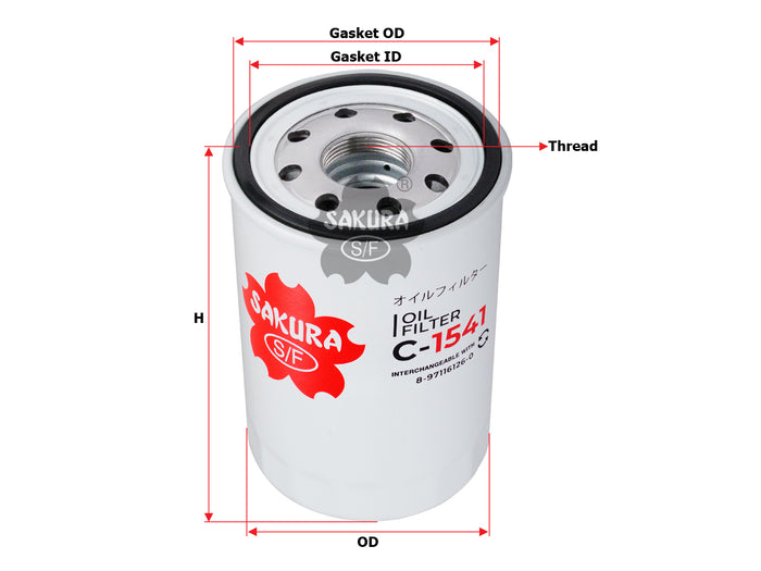 C-1541 Oil Filter Product Image