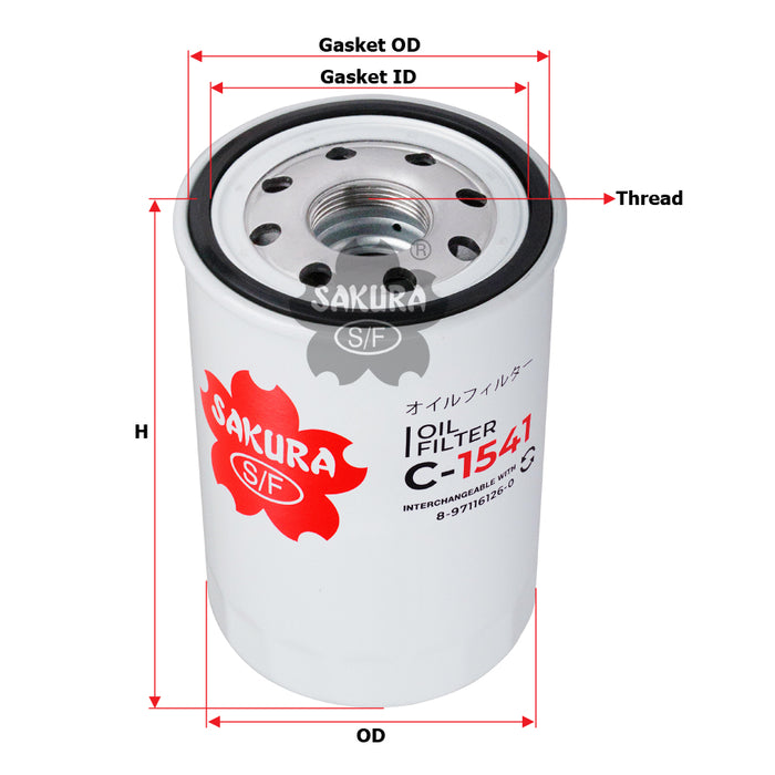C-1541 Oil Filter Product Image