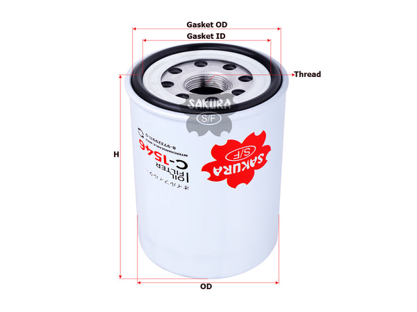 C-1546 Oil Filter Product Image