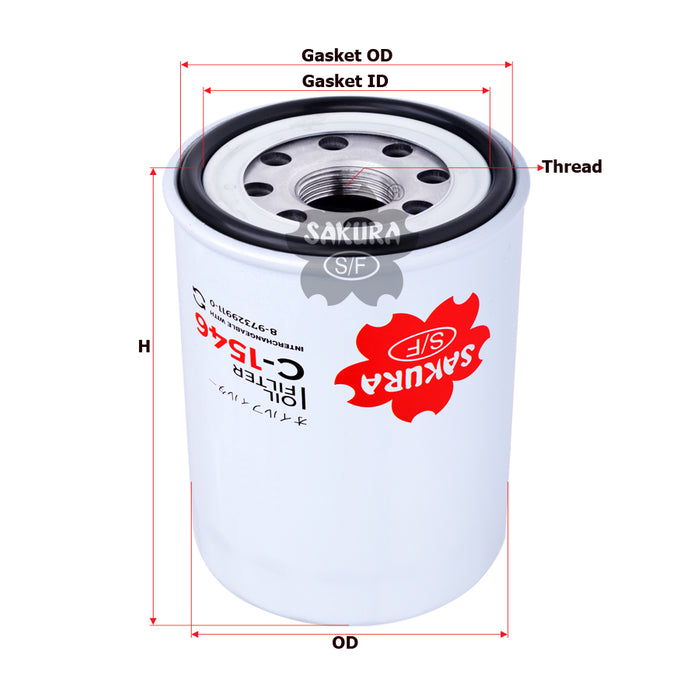 C-1546 Oil Filter Product Image