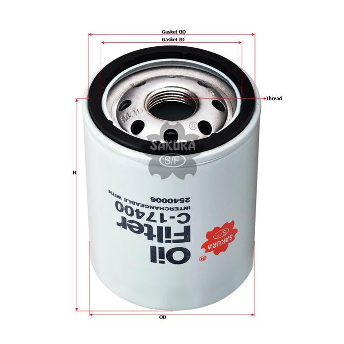 C-17400 Oil Filter | Filters & More â Filters and More Store