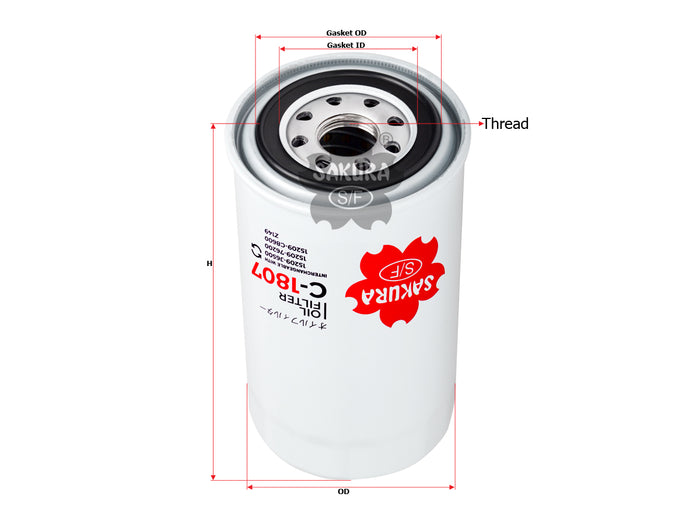 C-1807 Oil Filter Product Image