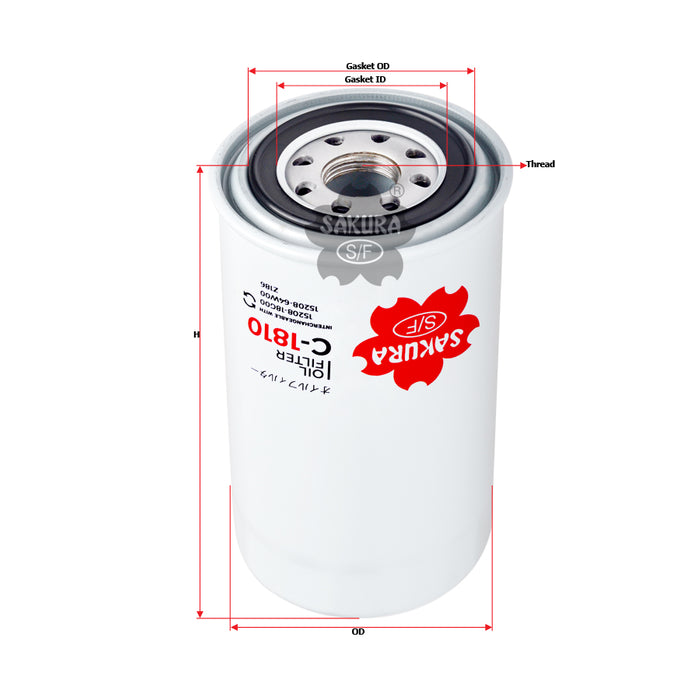 C-1810 Oil Filter Product Image