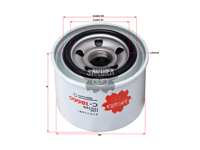 C-18660 Oil Filter Product Image
