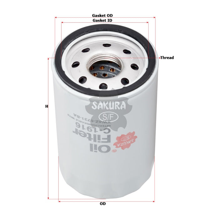 C-1916 Oil Filter Product Image