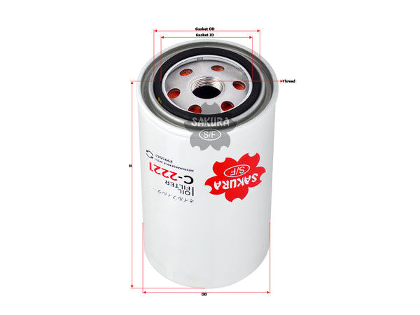 C-2221 Oil Filter Product Image