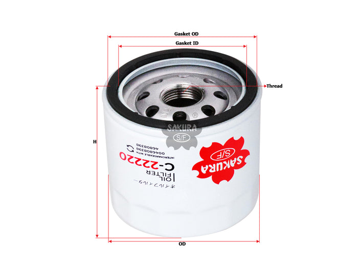 C-22220 Oil Filter Product Image