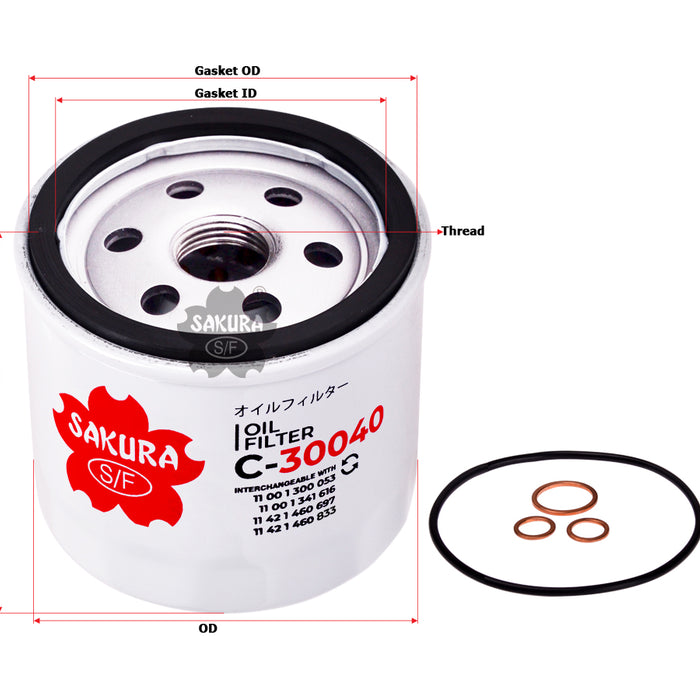 C-30040 Oil Filter Product Image