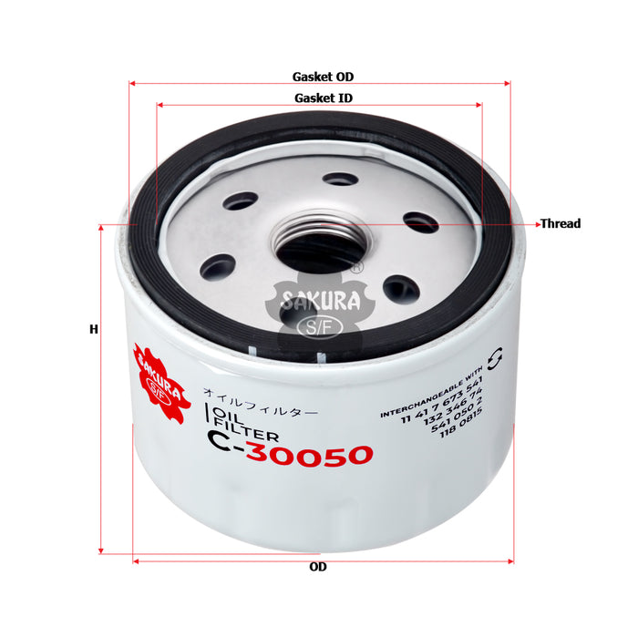 C-30050 Oil Filter Product Image