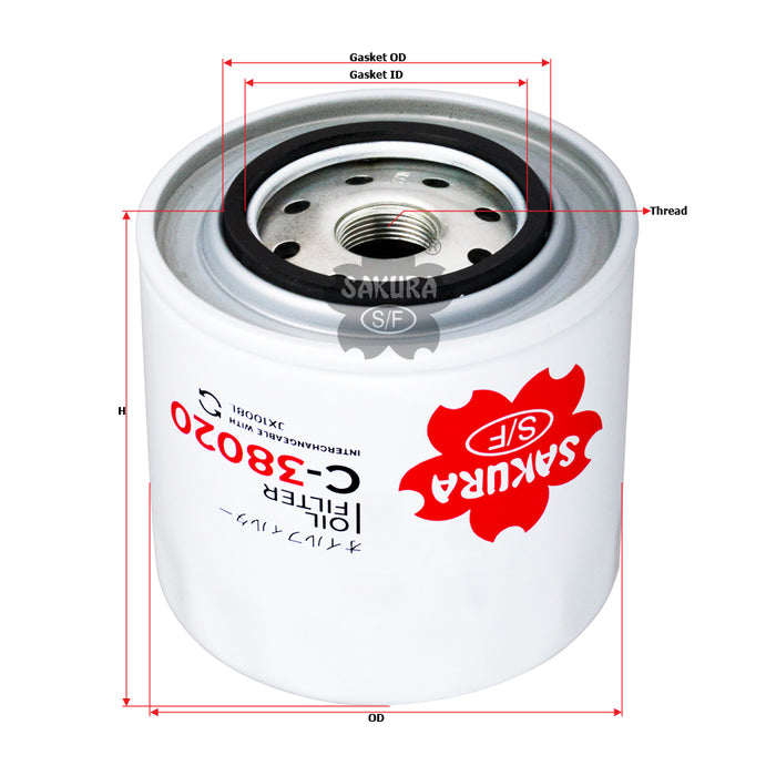 C-38020 Oil Filter Product Image