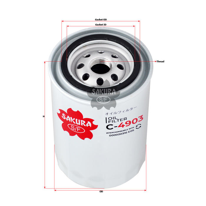 C-4903 Oil Filter Product Image