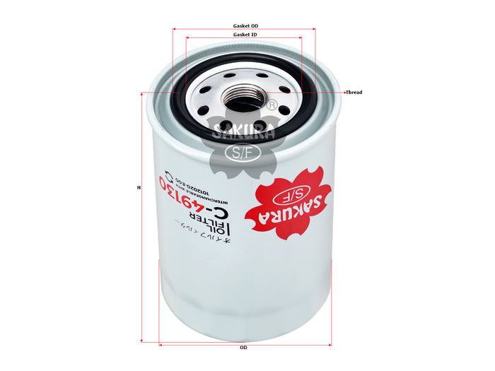 C-49130 Oil Filter Product Image