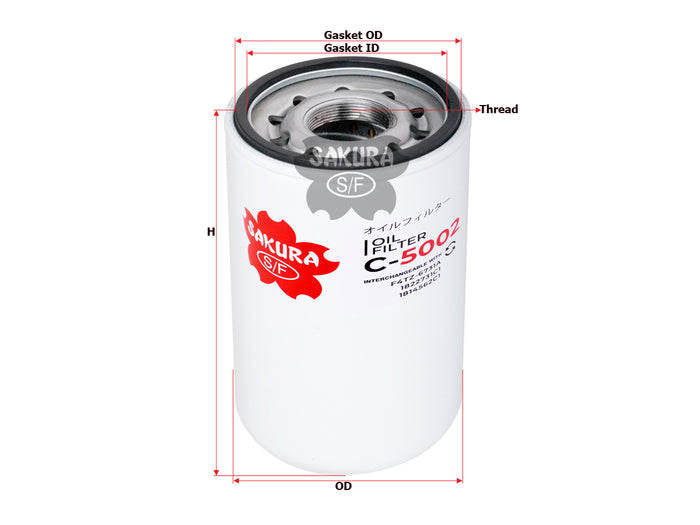 C-5002 Oil Filter Product Image