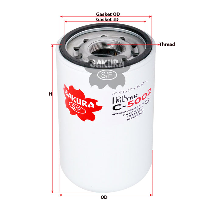 C-5002 Oil Filter Product Image